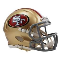 Riddell San Francisco 49ers Revolution Speed ​​Mini casque de football