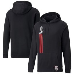 Sweat Capuche AC Milan FtblCulture - Noir