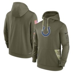 Sweat Capuche Indianapolis Colts Nike 2022 Salute To Service Therma Performance - Hommes