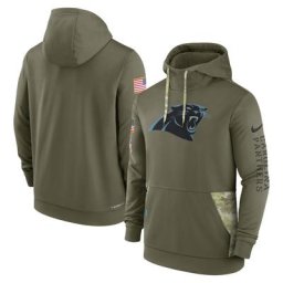 Sweat Capuche Carolina Panthers Nike 2022 Salute To Service Therma Performance - Hommes