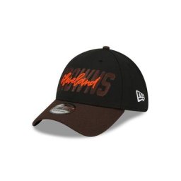 Casquette Cleveland Browns New Era Draft 39THIRTY Stretch Fit