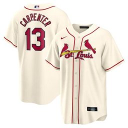 St. Louis Cardinals Nike Official Replica Alternate Jersey - Mens with Carpenter 13 printing