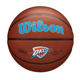 Oklahoma City Thunder Wilson NBA Team Composite Basketball - Taille 7 - unisexe Taille: 7