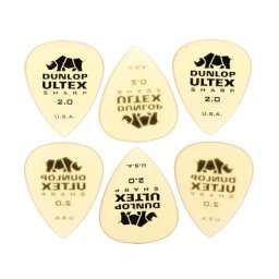 Dunlop Ultex Sharp Player's Plektrum Set 2.0