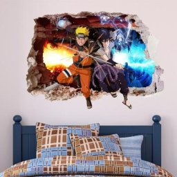 Naraa-Autocollants Décoratifs Muraux pour Chambre d'Enfant en PVC Auto-Adhésifs Dessin Animé 3D
