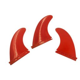 UPSURF FUTURE – ailerons de planche de Surf G5 couleur rouge en plastique 3 pièces par ensemble
