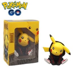 Pokémon Anime Figures Boxed Pikachu Kawaii Ornements Pvc Fashion Piakchu Toys Modèle Pokémon