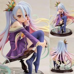 Kotobukiya Shiro Anime Action Figure pour Adultes Sexy Girl No Game No Life Izuna Hatsuse