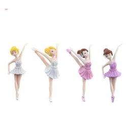 Figurine de phtalballet pour fille décoration de gâteau accessoires d'outils ornement pour fête