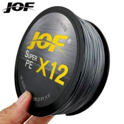 JOF – fil de pêche tressé PE Super résistant 500M 300M 100M X12 X9 12/9 brins Original