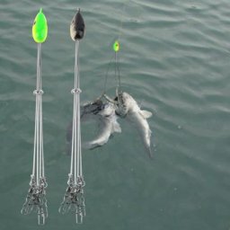 QuestionOutdoor Hameçon Manteaux avec leurres de pêche Multifonctionnel BLOFish Hook Pas cher