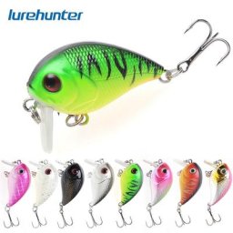 Leurre méné rigide de type poisson nageur appât Élidéal pour la pêche à la mouche ou à la carpe