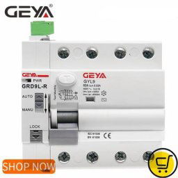 GEYA-Disjoncteur à courant résiduel télécommandé Smart RCCB Réenclencheur automatique RS485