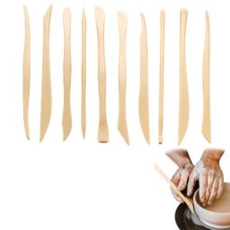 Kit d'outils de poterie opaque pour céramique outils de sculpture argile de marijuana outils de