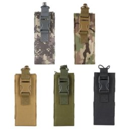 Porte-bouteille d'eau tactique militaire MOLLE porte-bouteille à Clip à ceinture sac de transport