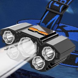 Lampe frontale LED étanche 4 Modes 350lm éclairage de travail Camping en plein air batterie