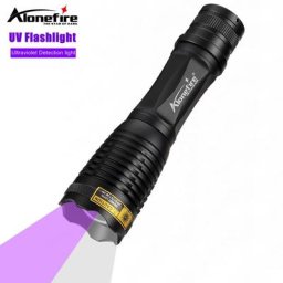 Alonefire E007-WU 2 en 1 UV lampe de poche Ultraviolet Urine Détecteur pour Tapis Animal de