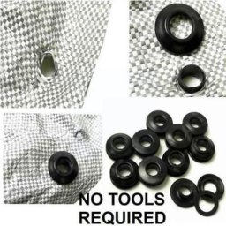 Lot de 10 œillets en plastique pour tente et camping accessoires TarLII mousqueton sol pour
