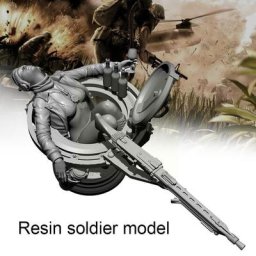 Yufan – kits de figurines en résine modèle 1/24 K4N1 à assembler soi-même YFWW-2082