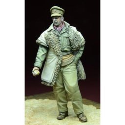Statue l'inventaire d'officier militaire d'Afrique du Nord échelle 1/35 figurine en résine moulée