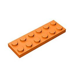Pièces de blocs de construction compatibles MOC plaque 3795 2x6 accessoires d'assemblage