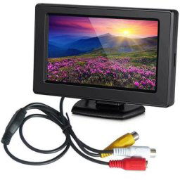 Kit de caméra de recul pour voiture 4 ""HD 12V caméra de recul vision nocturne système de