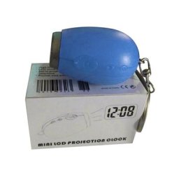 Mini horloge de projection numérique horloge LED portable horloge de projection de l'heure au