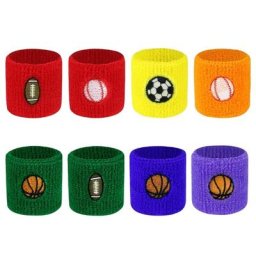 Bandeau de survêtement pour enfants bandeau de poignet Baseball Football basket-ball Sport
