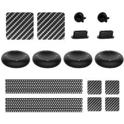 Jeu de bouchons anti-poussière pour console de jeu contrôleur de jeu en silicone souple