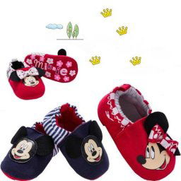 Disney-Chaussures de dessin animé mignonnes pour tout-petits souliers pour bébés garçons et filles