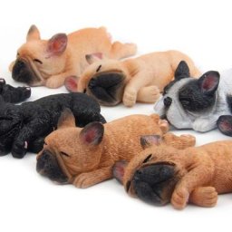 Autocollant magnétique pour réfrigérateur mini bouledogue français mignon modèle Shiba Inu chien