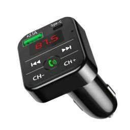 Transmetteur FM Bluetooth 3.0 pour voiture récepteur audio mains libres sans fil lecteur MP3