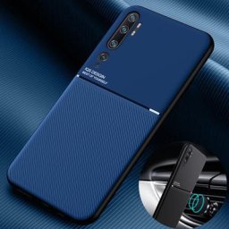 Étui de luxe en silicone souple avec support magnétique pour voiture couverture arrière pour Xiaomi