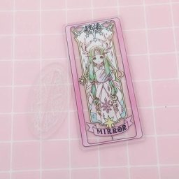 Cartes transparentes miroir Anime Cardcaptor Captor Sakura Gelcosplay