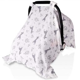 Juste de siège de voiture en coton mousseline pour bébés garçons pare-soleil pare-soleil