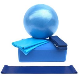 Ensemble d'équipement de yoga 5 pièces pour exercices d'équilibre gymnastique fitness pilates