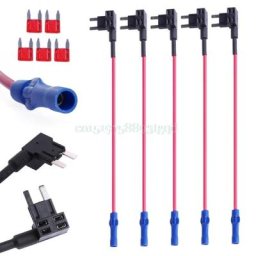 Adaptateur de fusible Mini ATM 5 pièces double Circuit support adaptateur pour voiture et camion