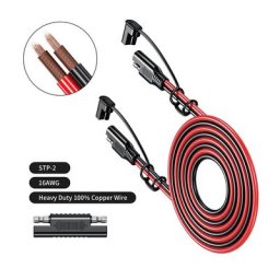 Câble d'extension de batterie SAE vers SAE 12V-36V 1/4/6/8M pour batterie de voiture alimentation