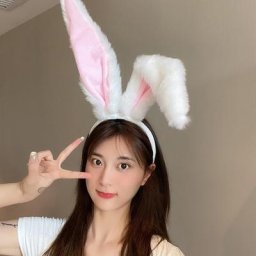 Sulforeilles de lapin en peluche pour filles bandes de cheveux mignonnes vêtements de sauna