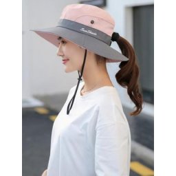 Chapeau de pêche en plein air pour hommes et femmes Protection solaire Upf 50 + à larges bords