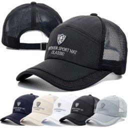 Casquette de sport de plein air classique pour hommes casquette de baseball chapeau de pêche pour