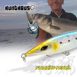 Hunthouse – leurre de pêche en surface LW117 appât artificiel idéal pour la pêche en surface au