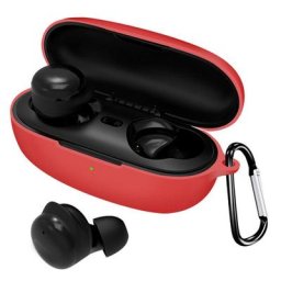 Étui de protection en silicone compatible avec QCY T17 accessoires pour écouteurs étuis de