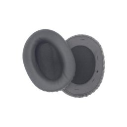 Protège-oreilles en cuir avec coussin en mousse paire d'écouteurs intra-auriculaires compatibles