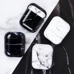 Étui Airpods 3 Pro 2 1 à motif marbré joli boîtier rigide pour écouteurs boîte de chargement