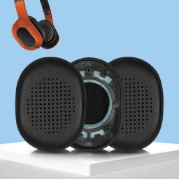 Housses de coussinets d'oreille élastiques confortables antibruit pour casque KEF M400 M500