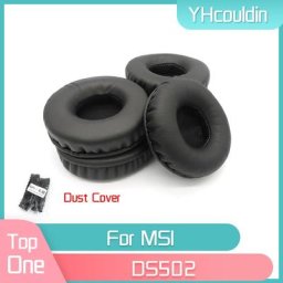 YHcouldin – coussinets d'oreille en cuir pour casque MSI DS502