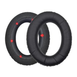 Coussinets d'oreille en mousse souple de remplacement 1 paire noir pour HYPERX Cloud Revolver S