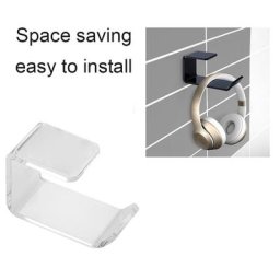 Support mural pour casque et écouteurs crochet de suspension sous le bureau présentoir pour