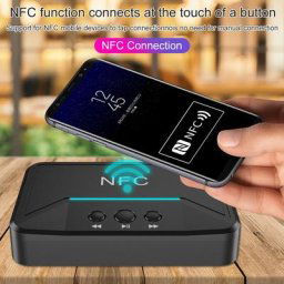 Adaptateur récepteur sans fil NFC 3.5mm prise AUX RCA Audio musique lecture intelligente USB